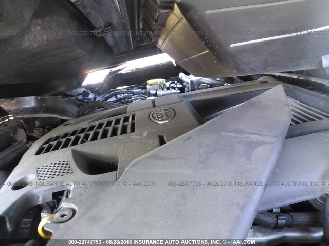 JF2SHGGC6BH708558 - 2011 SUBARU FORESTER TOURING 黑色 照片 10