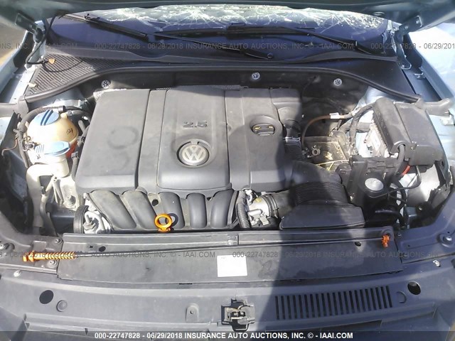 1VWAP7A33CC082369 - 2012 VOLKSWAGEN PASSAT S Light Blue photo 10