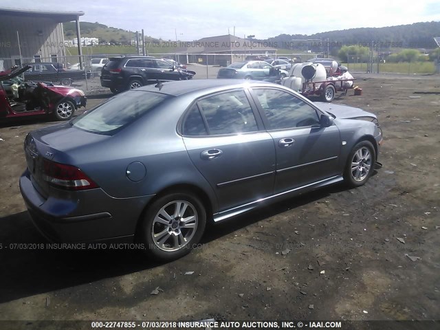 YS3FD49Y871111181 - 2007 SAAB 9-3 2.0T GRAY photo 4