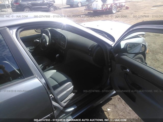 YS3FD49Y871111181 - 2007 SAAB 9-3 2.0T GRAY photo 5