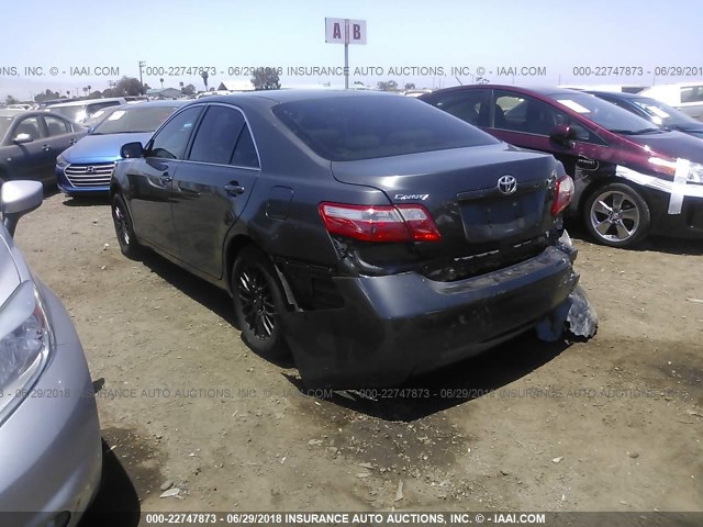 4T1BE46K97U128214 - 2007 TOYOTA CAMRY NEW GENERAT CE/LE/XLE/SE GRAY photo 3