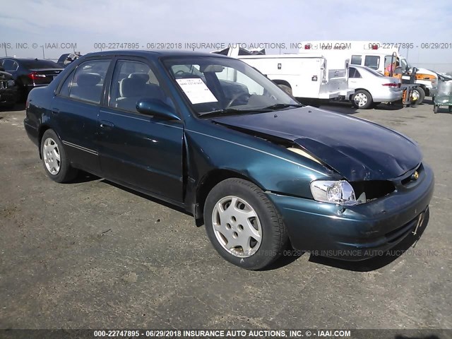 1NXBR18E2WZ039402 - 1998 TOYOTA COROLLA VE/CE/LE 绿色 照片 1