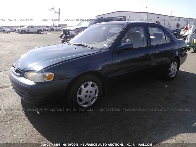 1NXBR18E2WZ039402 - 1998 TOYOTA COROLLA VE/CE/LE 绿色 照片 2