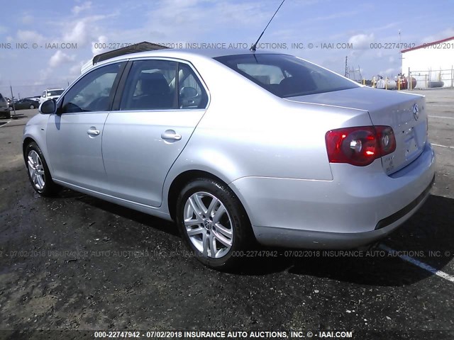 3VWEF71K77M076669 - 2007 VOLKSWAGEN JETTA WOLFSBURG 银色 照片 3