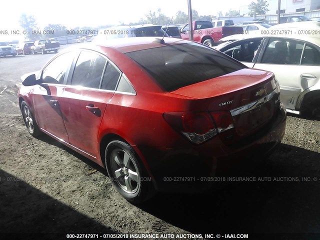 1G1PE5SB6G7121220 - 2016 CHEVROLET CRUZE LIMITED LT RED photo 3