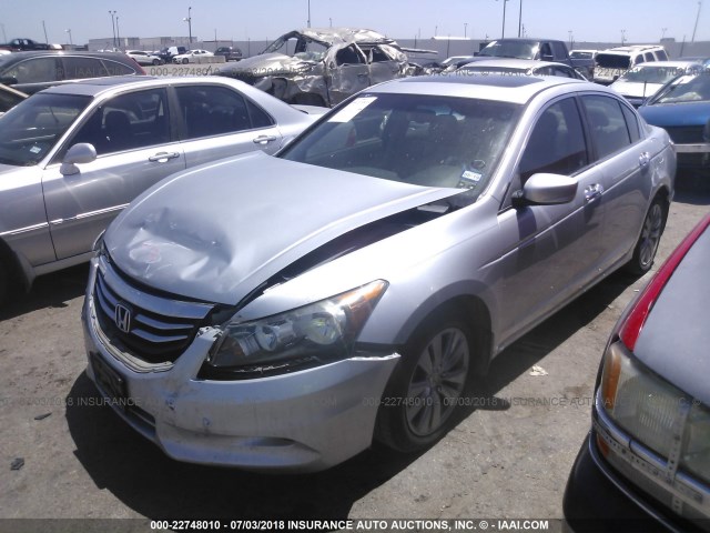 1HGCP3F81CA011094 - 2012 HONDA ACCORD EXL SILVER photo 2