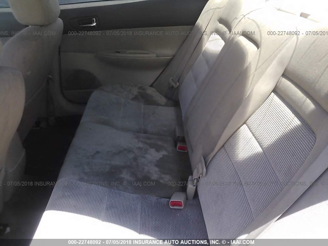 1YVFP80C545N40395 - 2004 MAZDA 6 I Ақ фото 8