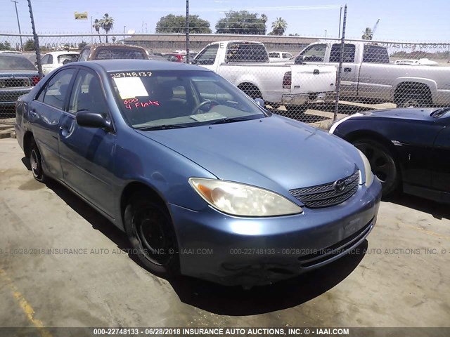 4T1BE30K04U897490 - 2004 TOYOTA CAMRY LE/XLE/SE Mavi foto 1