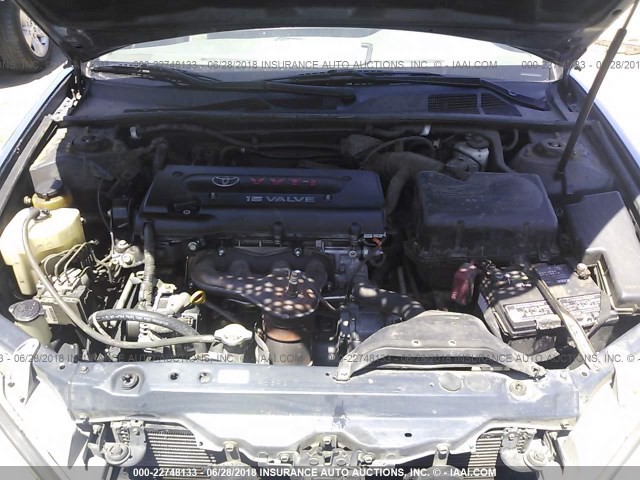 4T1BE30K04U897490 - 2004 TOYOTA CAMRY LE/XLE/SE Mavi foto 10