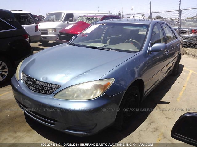 4T1BE30K04U897490 - 2004 TOYOTA CAMRY LE/XLE/SE Mavi foto 2