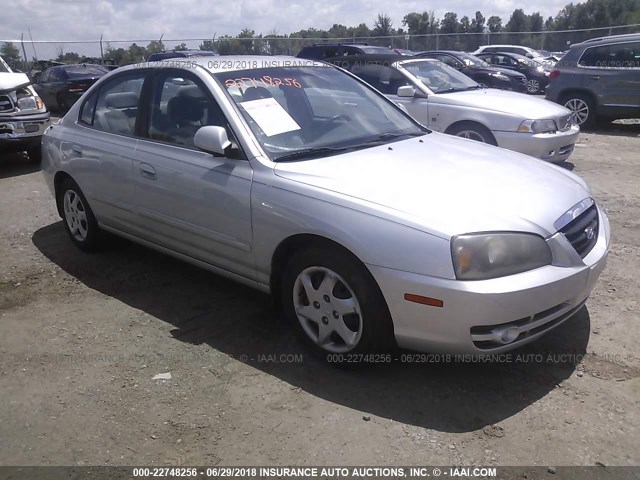 KMHDN46D66U235942 - 2006 HYUNDAI ELANTRA GLS/GT/LIMITED SILVER photo 1