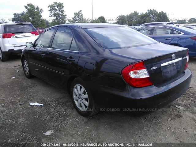 4T1BE30K53U187032 - 2003 TOYOTA CAMRY LE/XLE/SE Qara foto 3