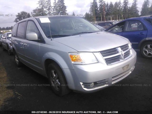 2D8HN54P88R129860 - 2008 DODGE GRAND CARAVAN SXT GRAY photo 1