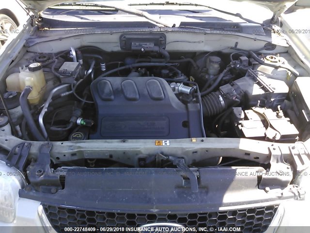 1FMCU94163KC98731 - 2003 FORD ESCAPE LIMITED TAN photo 10
