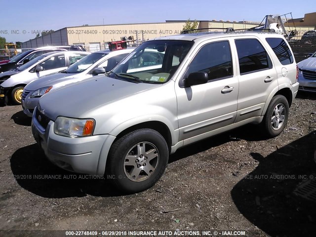 1FMCU94163KC98731 - 2003 FORD ESCAPE LIMITED TAN photo 2