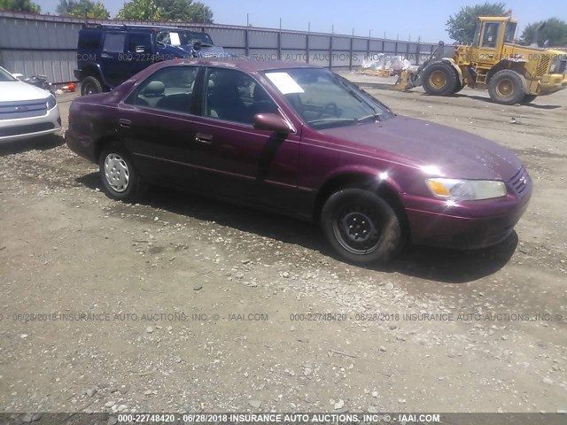 4T1BG22K1VU152072 - 1997 TOYOTA CAMRY CE/LE/XLE MAROON photo 1