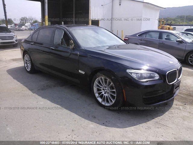 WBAYF8C54DDE59487 - 2013 BMW 750 LXI BLACK photo 1