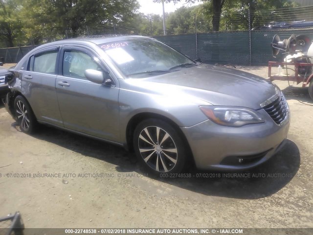 1C3CCBHG0CN308749 - 2012 CHRYSLER 200 S GRAY photo 1