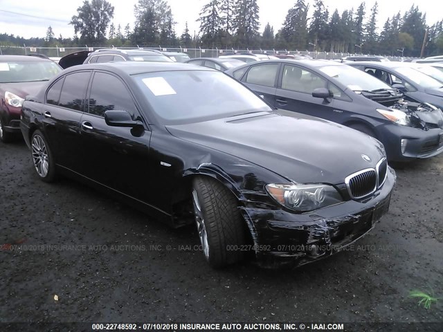 WBAHL83598DT11461 - 2008 BMW 750 I BLACK photo 1