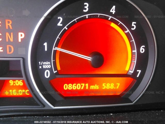 WBAHL83598DT11461 - 2008 BMW 750 I BLACK photo 7