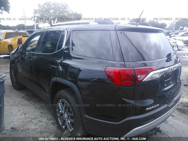 1GKKNMLA2HZ253032 - 2017 GMC ACADIA SLT-1 BLACK photo 3