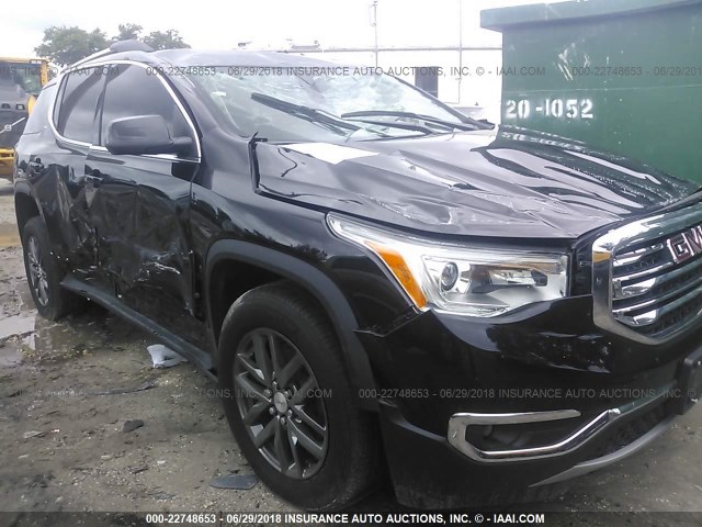 1GKKNMLA2HZ253032 - 2017 GMC ACADIA SLT-1 BLACK photo 6