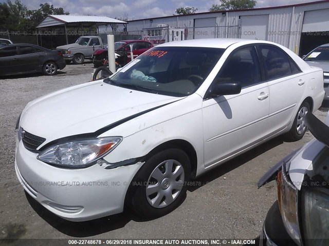 4T1BE32K82U029957 - 2002 TOYOTA CAMRY LE/XLE/SE Ağ foto 2