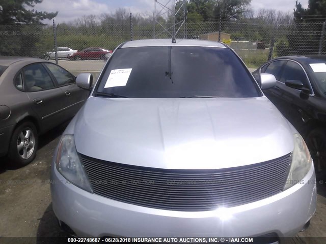 JN8AZ08T16W418425 - 2006 NISSAN MURANO SL/SE/S SILVER photo 6