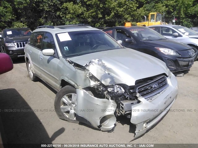 4S4BP62C556312037 - 2005 SUBARU LEGACY OUTBACK 2.5I LIMITED GOLD photo 1