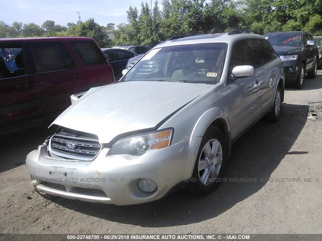 4S4BP62C556312037 - 2005 SUBARU LEGACY OUTBACK 2.5I LIMITED GOLD photo 2