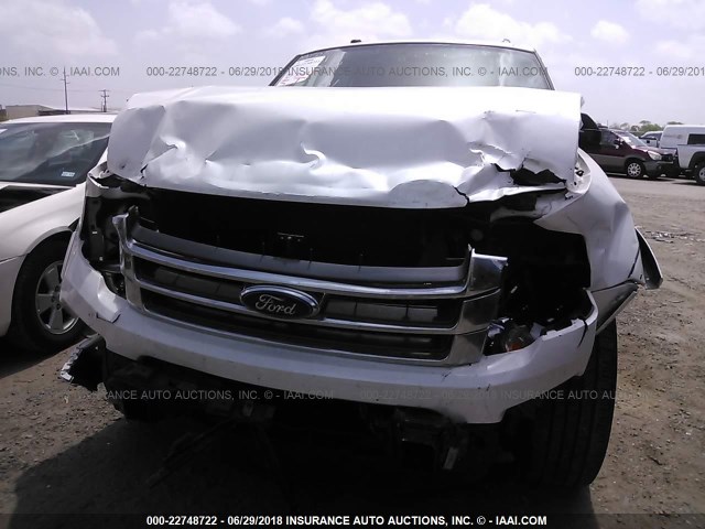 1FMJU1HT2HEA85205 - 2017 FORD EXPEDITION XLT/KING RANCH WHITE photo 6