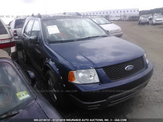 1FMZK041X5GA34591 - 2005 FORD FREESTYLE SE BLUE photo 1