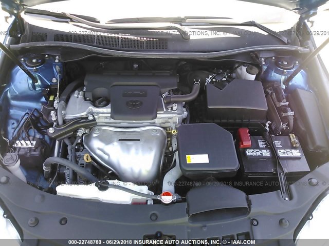 4T1BF1FK9GU551094 - 2016 TOYOTA CAMRY LE/XLE/SE/XSE 蓝色 照片 10