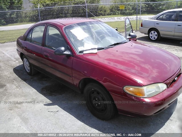 3FAFP13P02R149070 - 2002 FORD ESCORT RED photo 1