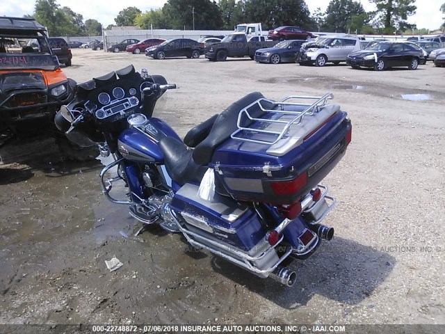 1HD1FC4107Y639495 - 2007 HARLEY-DAVIDSON FLHTCUI BLUE photo 3