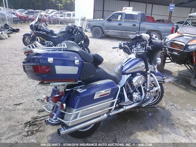 1HD1FC4107Y639495 - 2007 HARLEY-DAVIDSON FLHTCUI BLUE photo 4