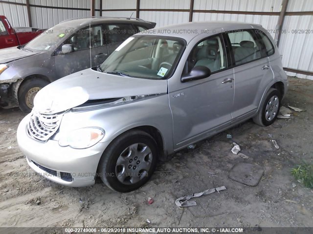 3A4FY58B86T350388 - 2006 CHRYSLER PT CRUISER TOURING SILVER photo 2