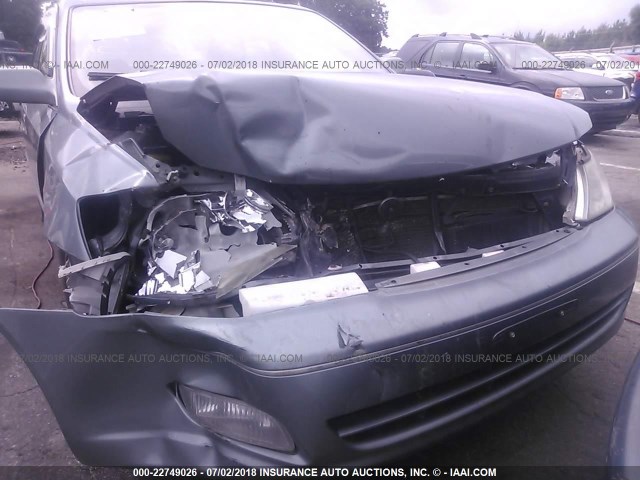 4T1BF28B7YU083614 - 2000 TOYOTA AVALON XL/XLS SILVER photo 6