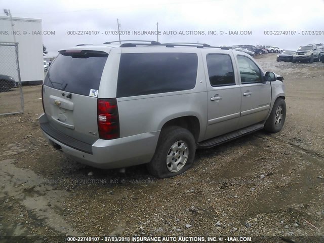 1GNFC16077R286960 - 2007 CHEVROLET SUBURBAN C1500 BEIGE photo 4