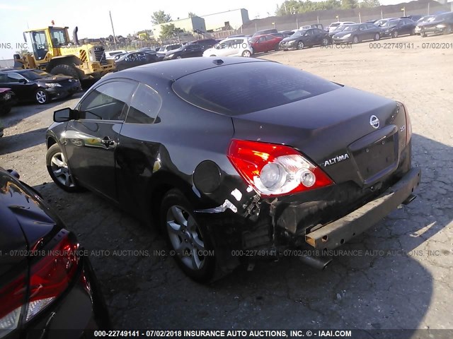 1N4AL24E98C273144 - 2008 NISSAN ALTIMA 2.5S BLACK photo 3