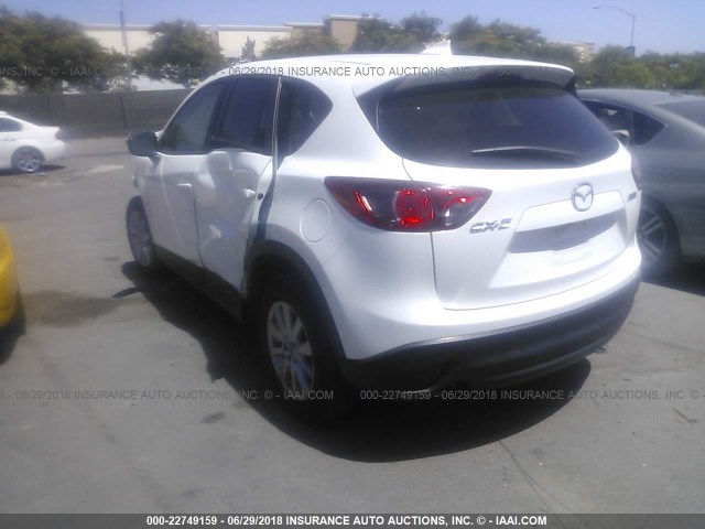 JM3KE2CY2G0775957 - 2016 MAZDA CX-5 TOURING WHITE photo 3