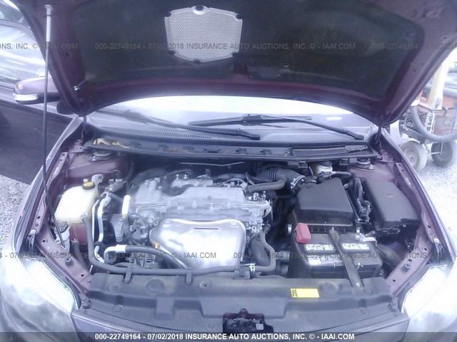 JTKJF5C79D3046819 - 2013 TOYOTA SCION TC 紫色 照片 10