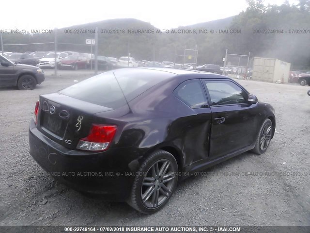 JTKJF5C79D3046819 - 2013 TOYOTA SCION TC 紫色 照片 6