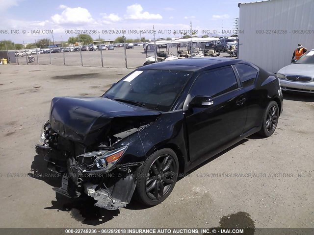 JTKJF5C75FJ000953 - 2015 TOYOTA SCION TC 黑色 照片 2