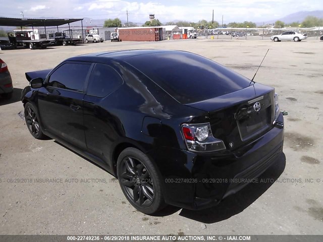 JTKJF5C75FJ000953 - 2015 TOYOTA SCION TC 黑色 照片 3