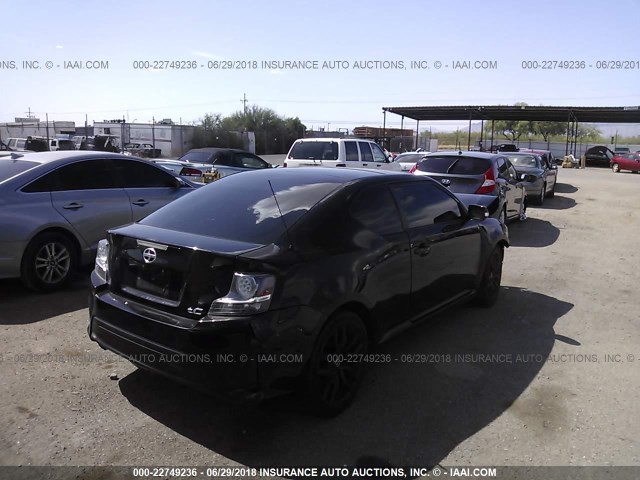 JTKJF5C75FJ000953 - 2015 TOYOTA SCION TC 黑色 照片 4