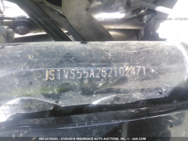 JS1VS55A262102471 - 2006 SUZUKI C50 SILVER photo 10