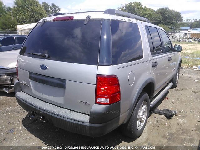 1FMZU62K55UA75401 - 2005 FORD EXPLORER XLS/XLS SPORT SILVER photo 4