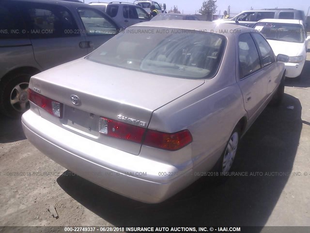 4T1BG22KX1U102099 - 2001 TOYOTA CAMRY CE/LE/XLE 棕色 照片 4