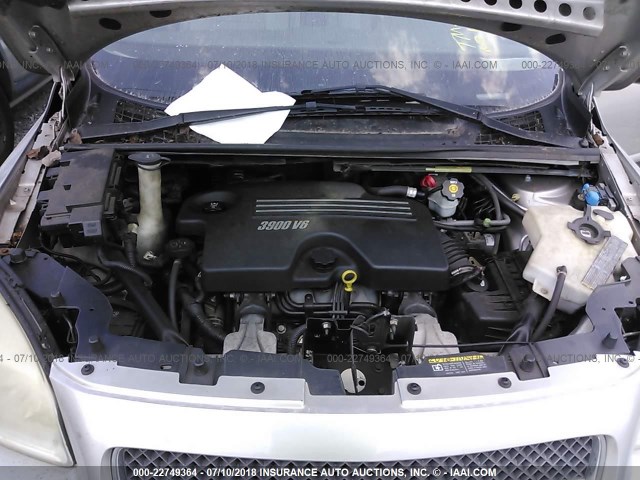 1GNDU23197D121206 - 2007 CHEVROLET UPLANDER LS SILVER photo 10